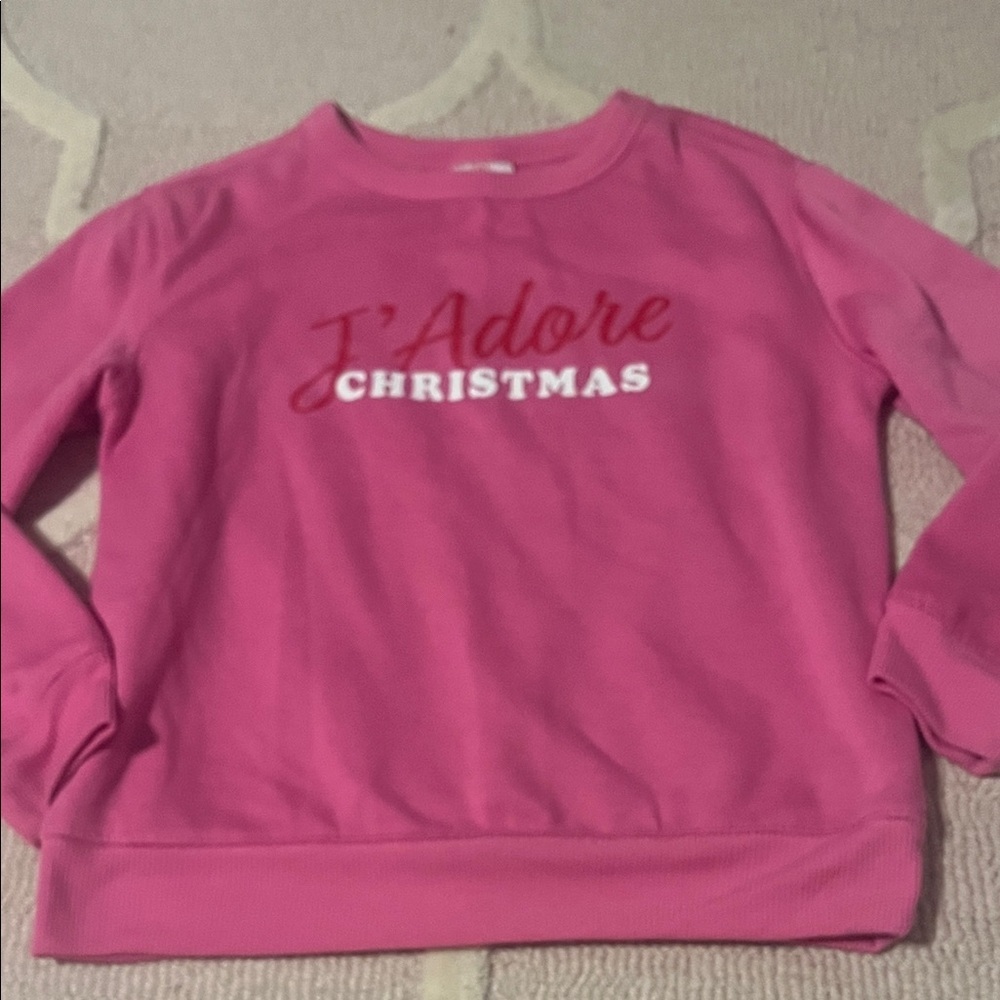 J’adore Christmas sweatshirt